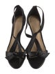 Alexandre Birman Leather Bow Accents Sandals