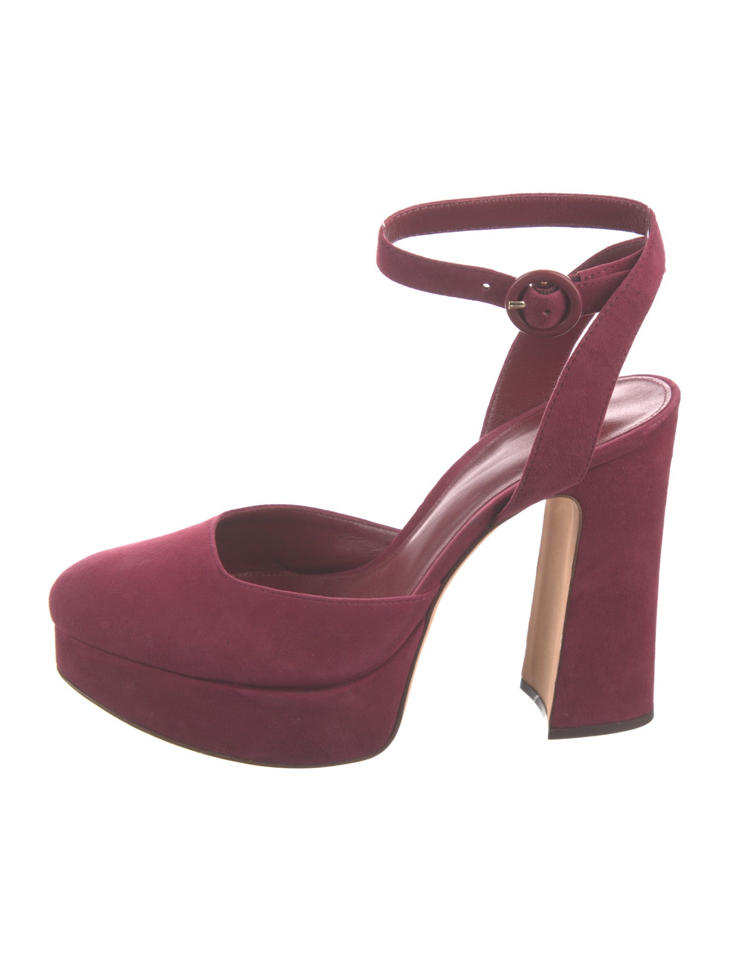 Alexandre Birman Suede D'Orsay Pumps