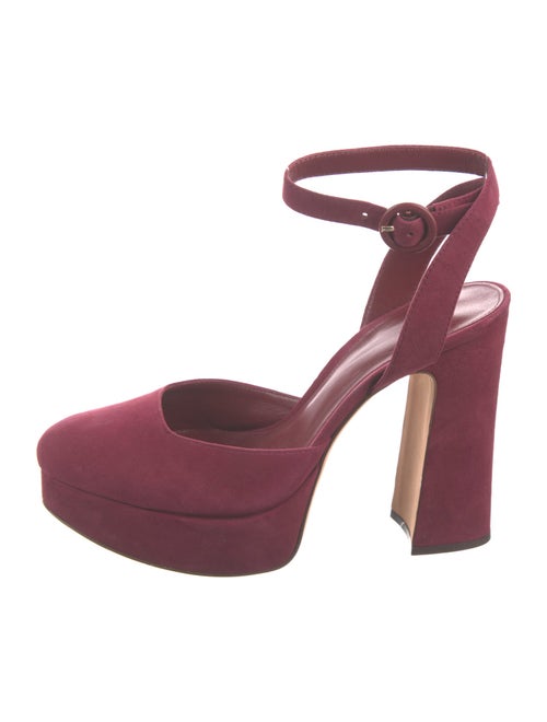 Alexandre Birman Suede D'Orsay Pumps