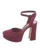 Alexandre Birman Suede D'Orsay Pumps