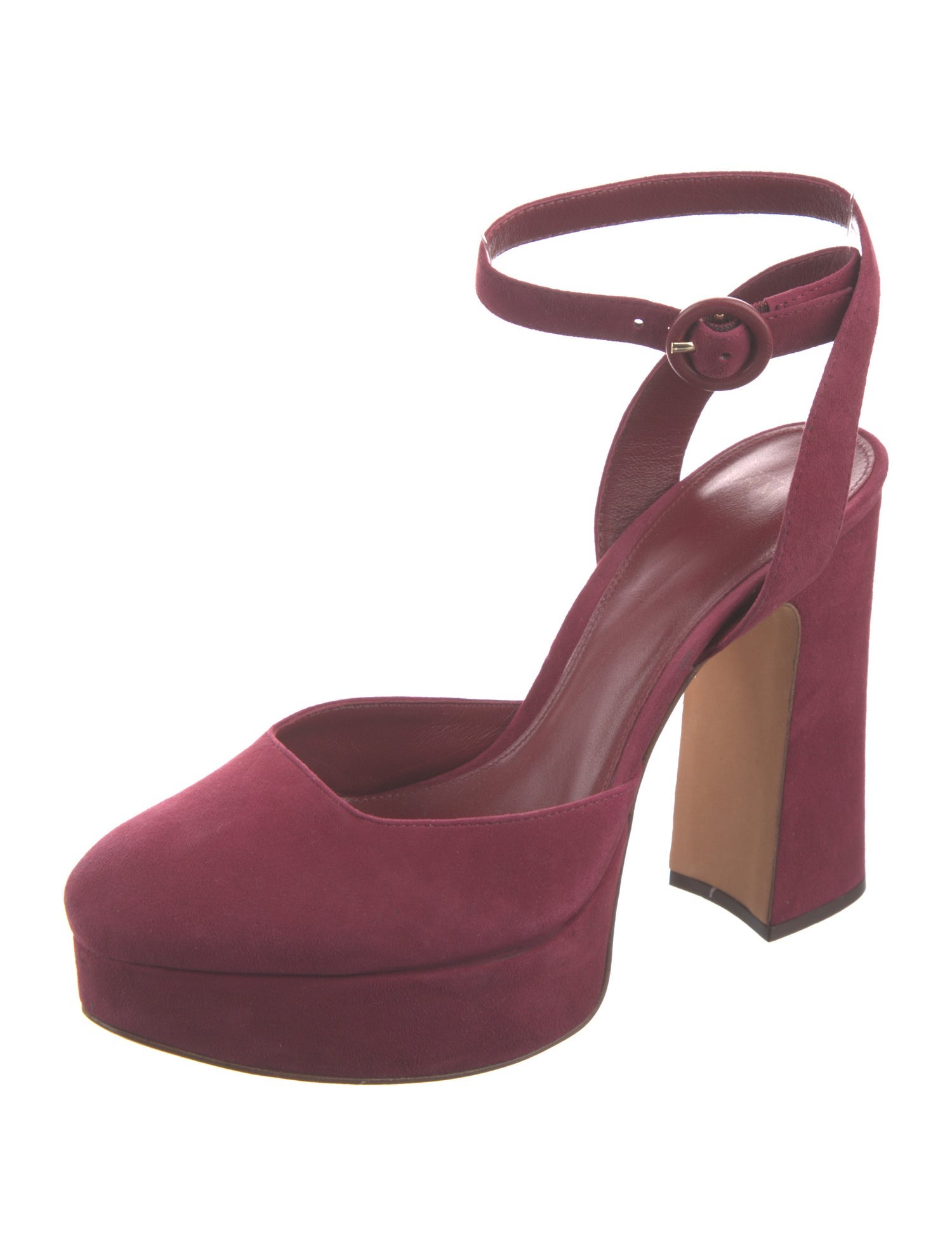 Alexandre Birman Suede D'Orsay Pumps