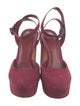 Alexandre Birman Suede D'Orsay Pumps