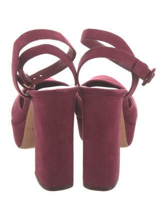 Alexandre Birman Suede D'Orsay Pumps