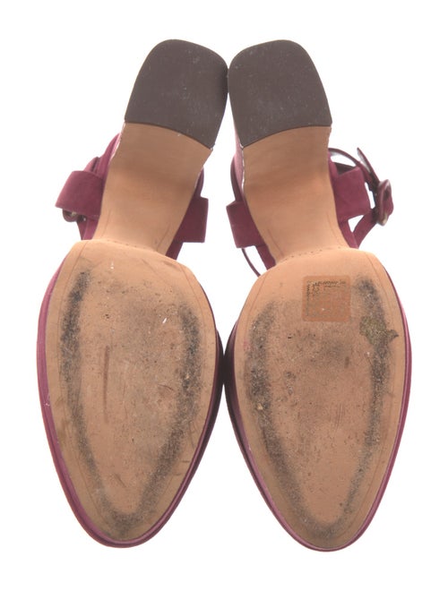 Alexandre Birman Suede D'Orsay Pumps