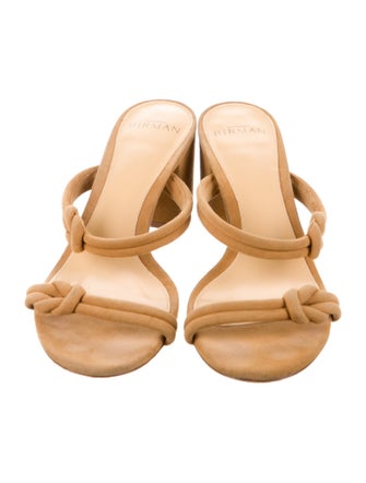 Alexandre Birman Suede Slides