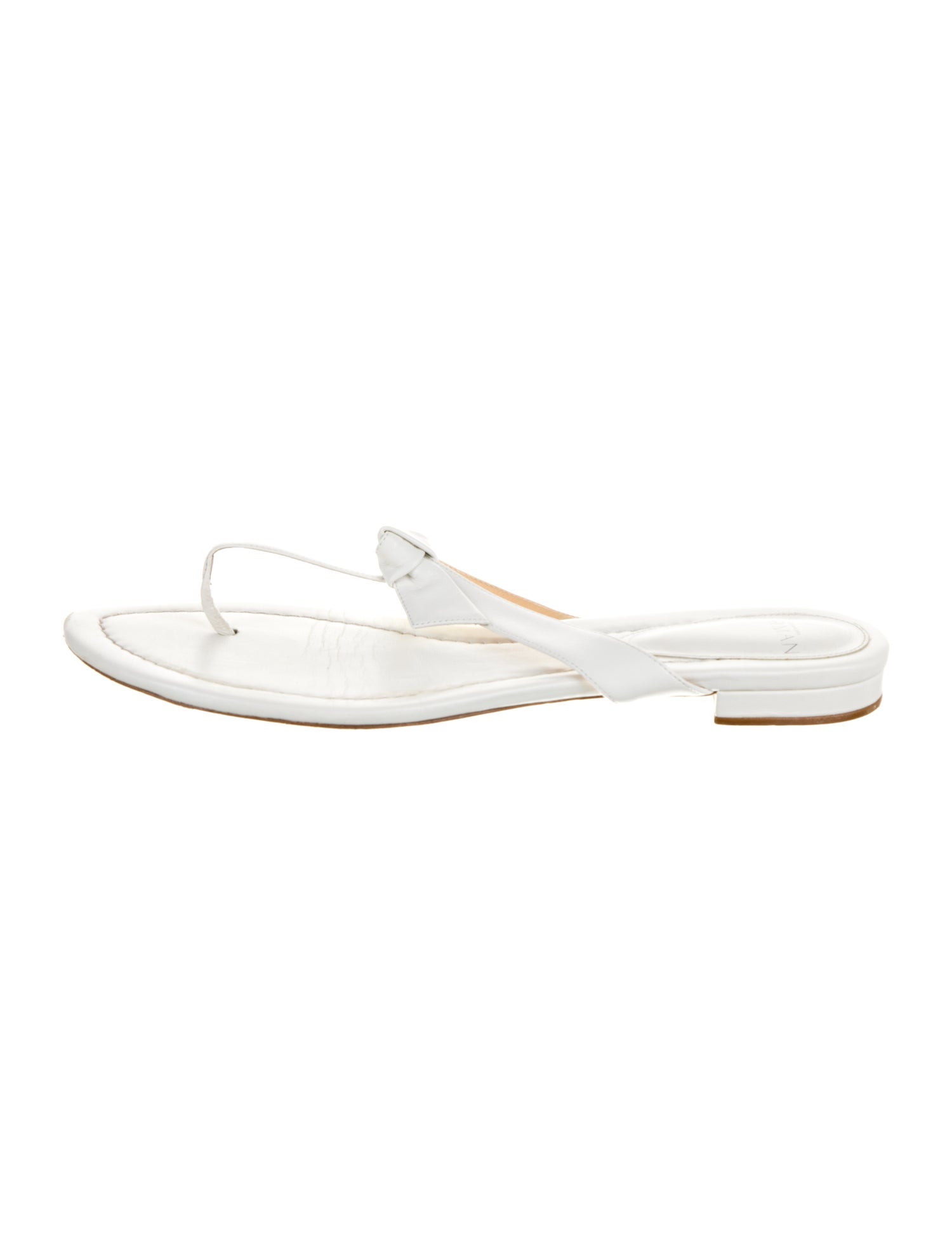 Alexandre Birman Leather Slides