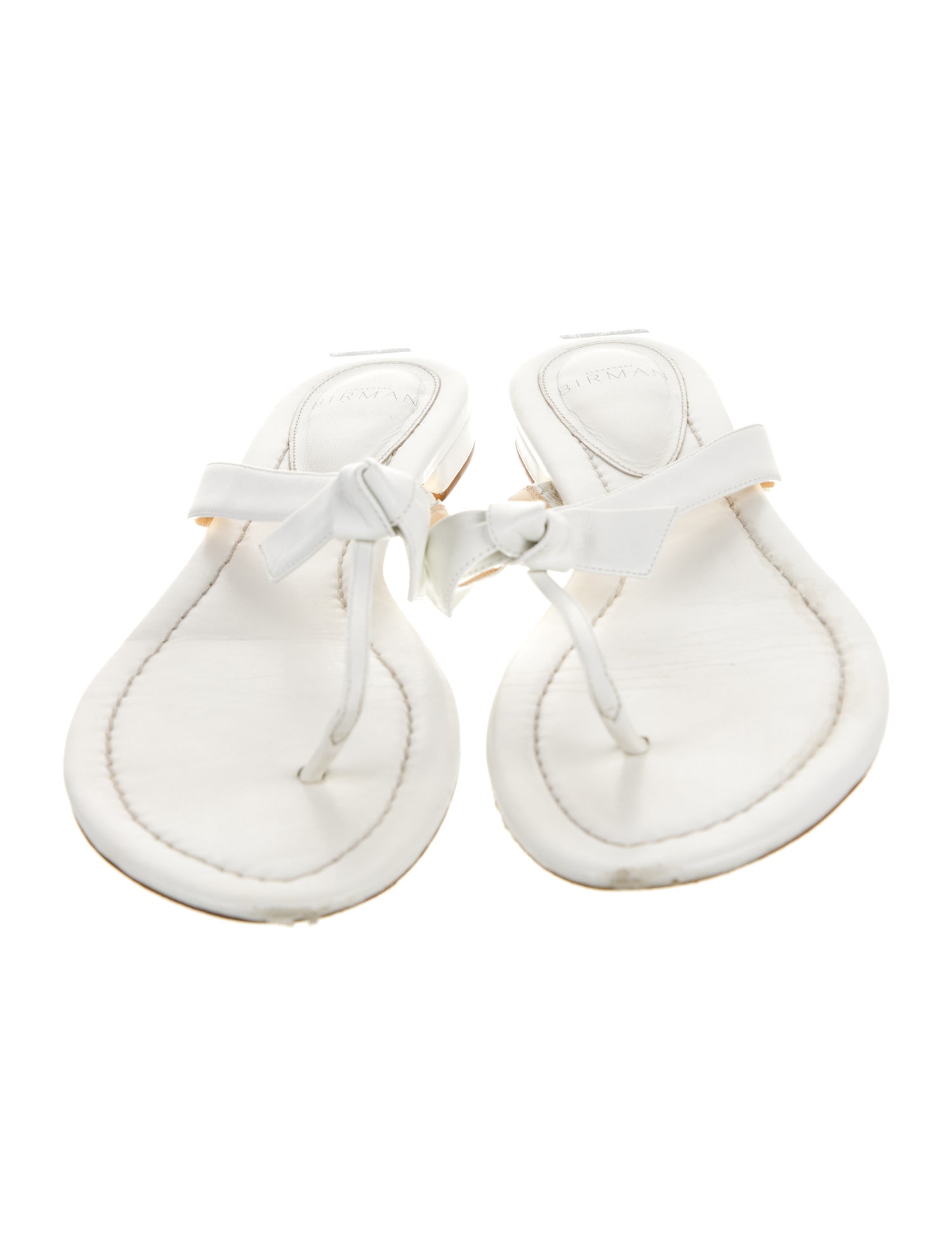 Alexandre Birman Leather Slides
