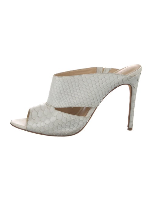 Alexandre Birman Leather Slides