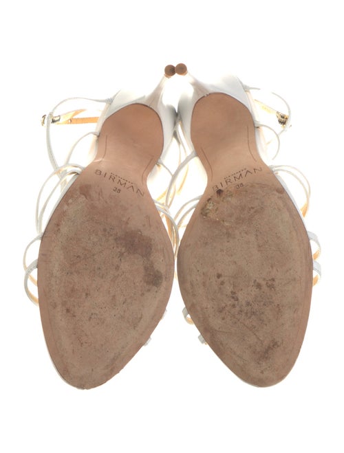 Alexandre Birman Leather Slingback Sandals