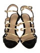 Alexandre Birman Velvet Animal Print Pumps