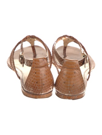 Alexandre Birman Leather Gladiator Sandals