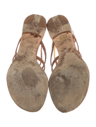 Alexandre Birman Leather Gladiator Sandals