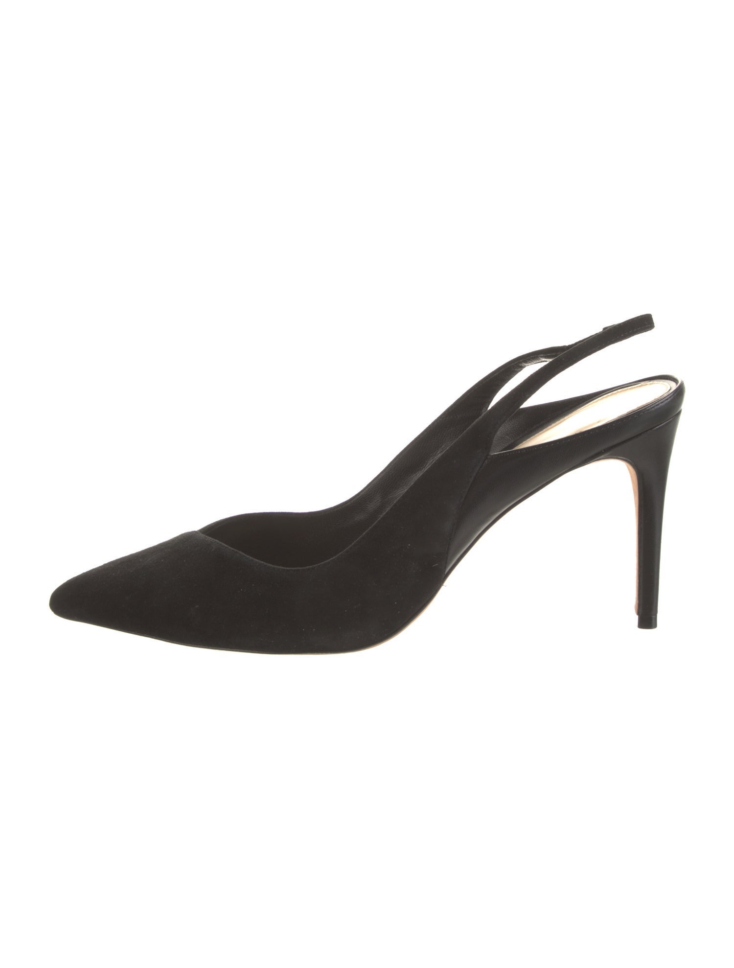 Alexandre Birman Suede Slingback Pumps