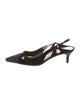 Alexandre Birman Suede Slingback Pumps