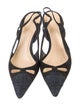 Alexandre Birman Suede Slingback Pumps