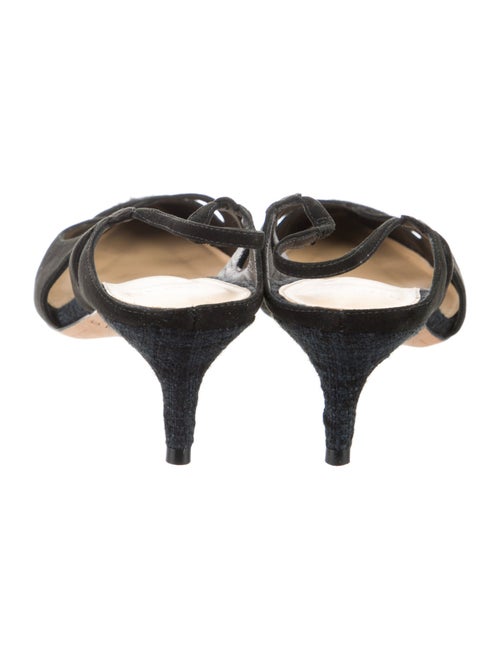 Alexandre Birman Suede Slingback Pumps