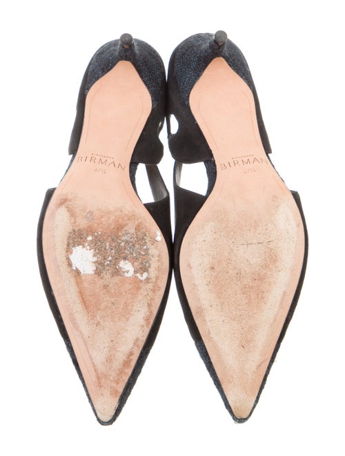 Alexandre Birman Suede Slingback Pumps