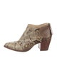 Alexandre Birman Snakeskin Animal Print Boots
