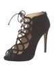 Alexandre Birman Suede Cutout Accent Pumps