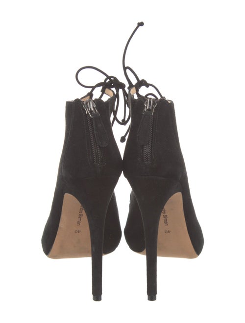 Alexandre Birman Suede Cutout Accent Pumps