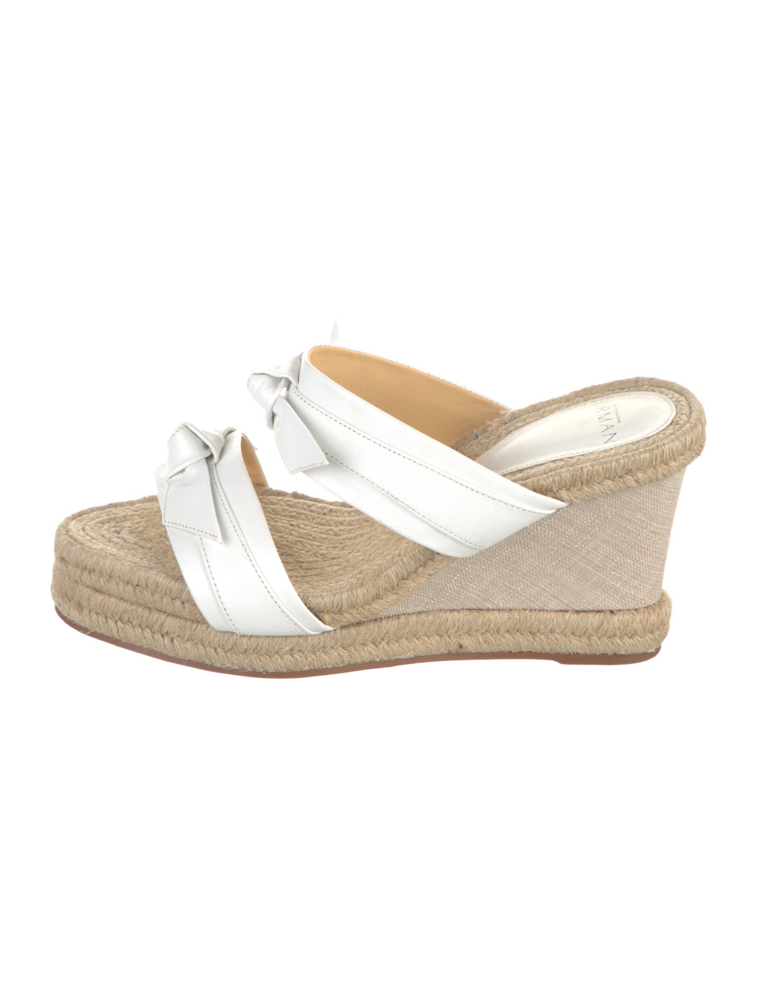 Alexandre Birman Leather Printed Espadrilles
