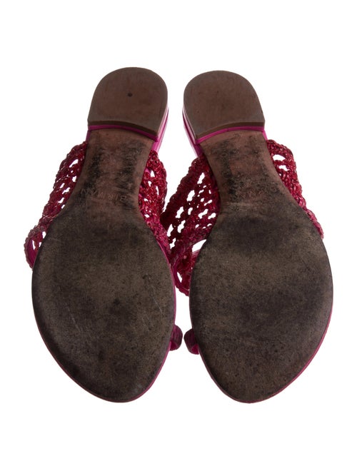 Alexandre Birman Leather Slides