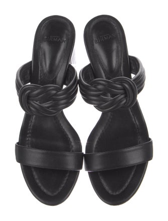 Alexandre Birman Leather Slides