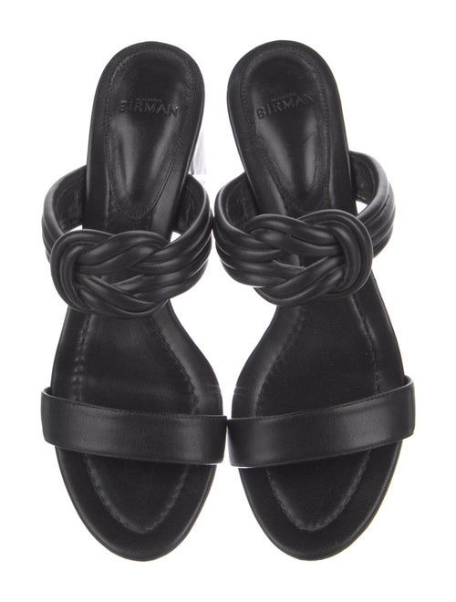 Alexandre Birman Leather Slides