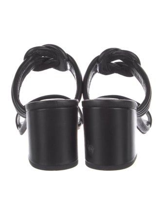 Alexandre Birman Leather Slides