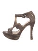 Alexandre Birman Python Gladiator Sandals