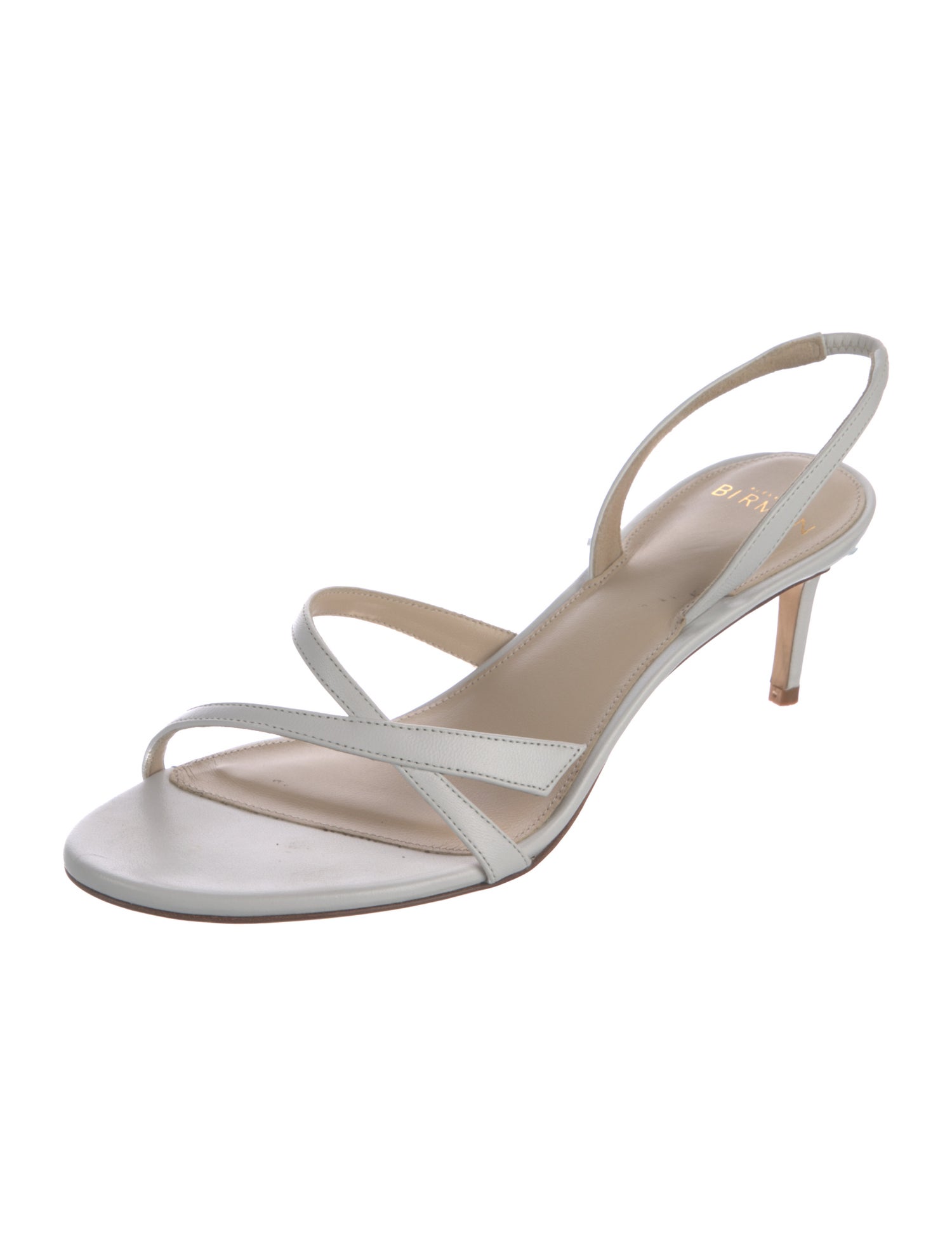 Alexandre Birman Leather Slingback Sandals