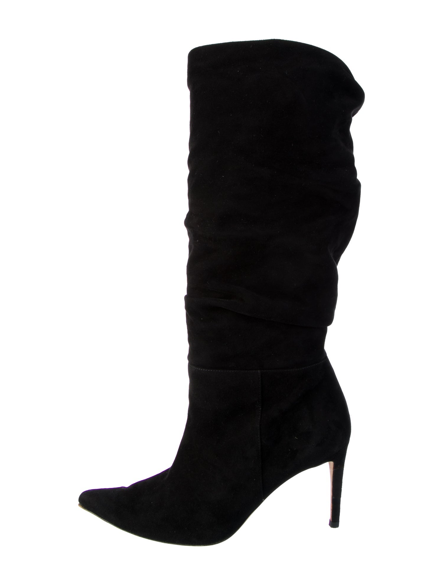 Alexandre Birman Suede Slouch Boots