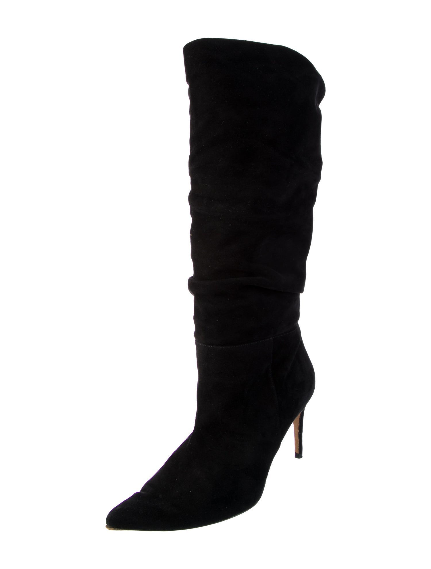 Alexandre Birman Suede Slouch Boots