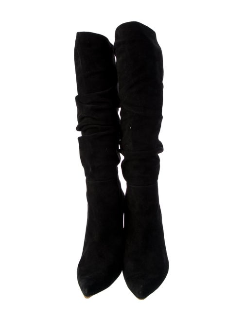 Alexandre Birman Suede Slouch Boots