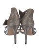 Alexandre Birman Glitter Animal Print Sandals