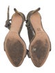 Alexandre Birman Glitter Animal Print Sandals