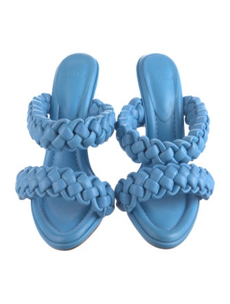 Alexandre Birman Leather Mules