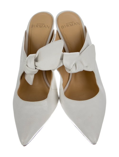 Alexandre Birman Leather Mules