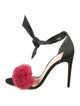 Alexandre Birman Satin Sandals