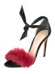 Alexandre Birman Satin Sandals