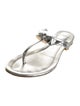 Alexandre Birman Leather Flip Flops