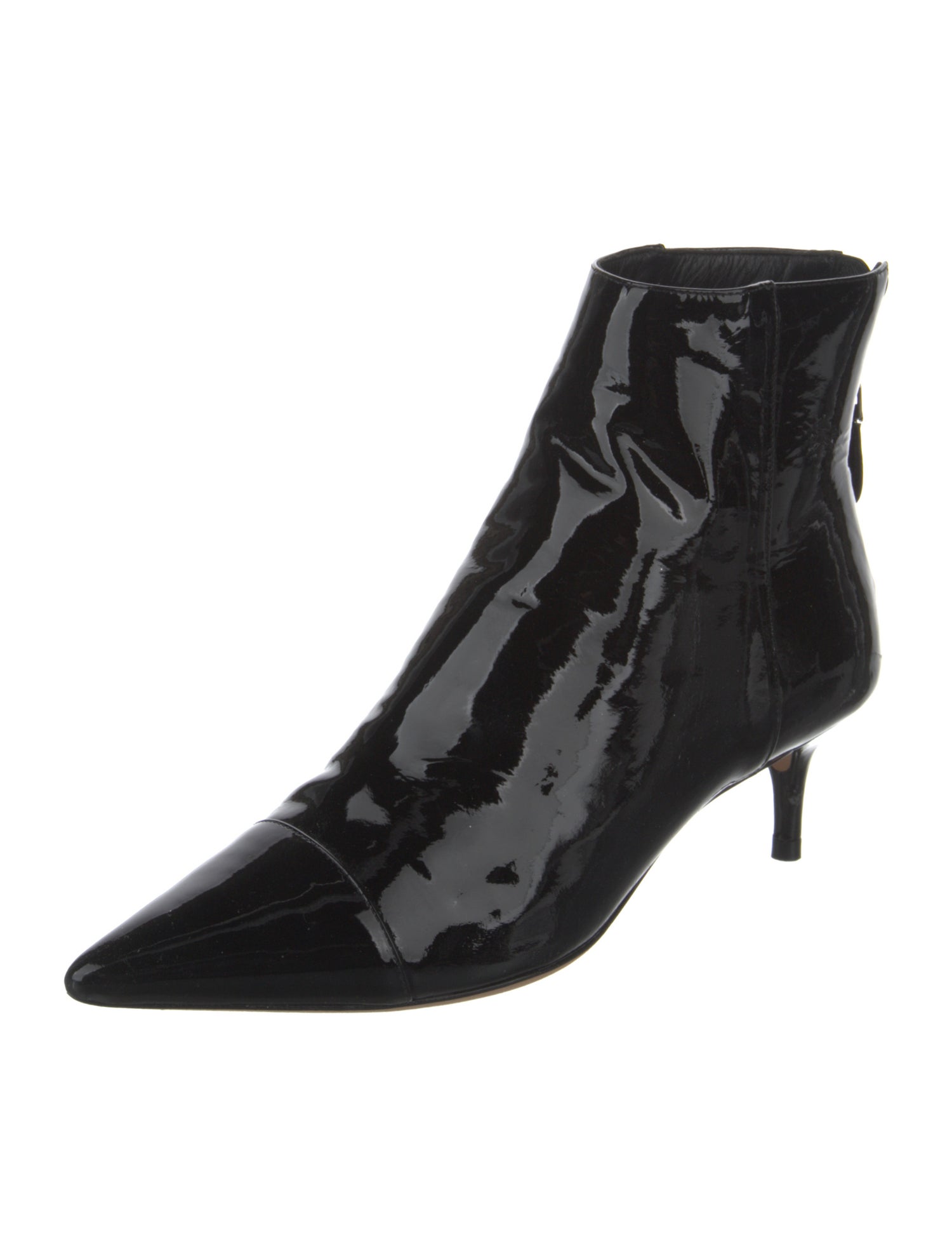 Alexandre Birman Patent Leather Boots