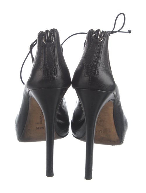 Alexandre Birman Leather Scalloped Accent Sandals