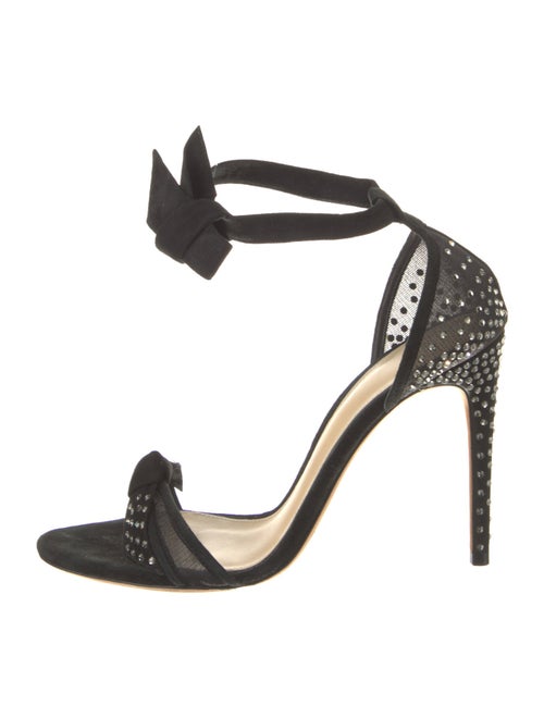 Alexandre Birman Suede Printed D'Orsay Pumps