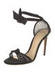 Alexandre Birman Suede Printed D'Orsay Pumps