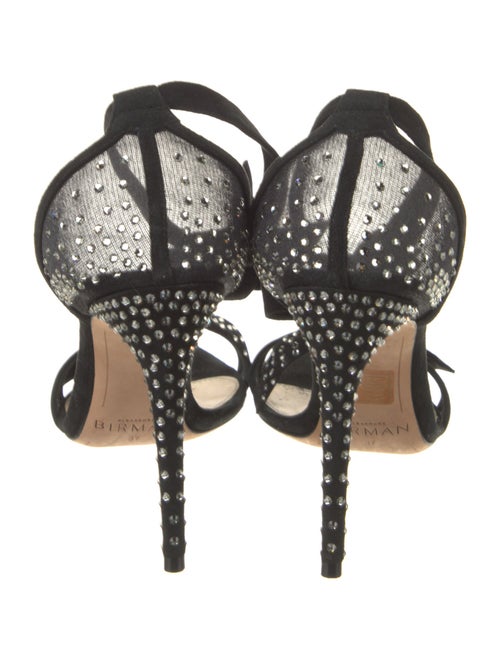 Alexandre Birman Suede Printed D'Orsay Pumps