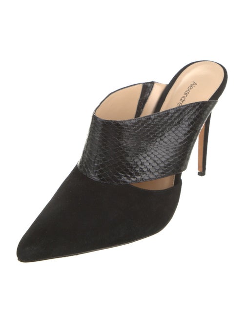 Alexandre Birman Suede Mules