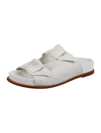 Alexandre Birman Leather Slides