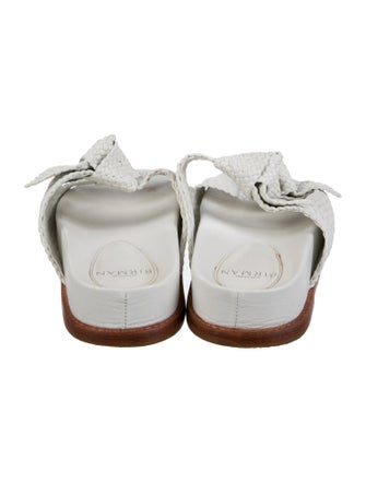 Alexandre Birman Leather Slides