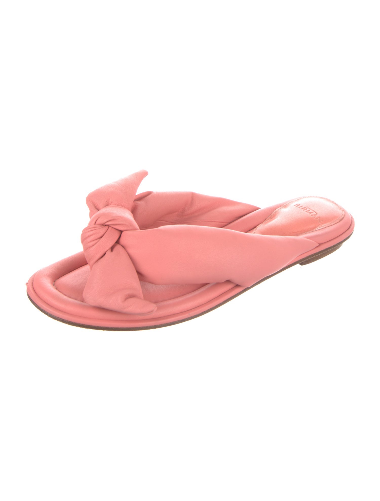 Alexandre Birman Leather Slides